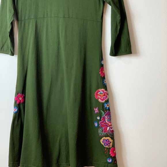 🍒 SOLD Jonny Was Embroidered Dress M - Picture 7 of 8